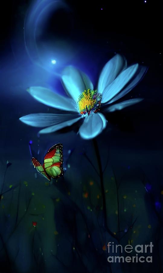 Magical night Digital Art by Chris Bee