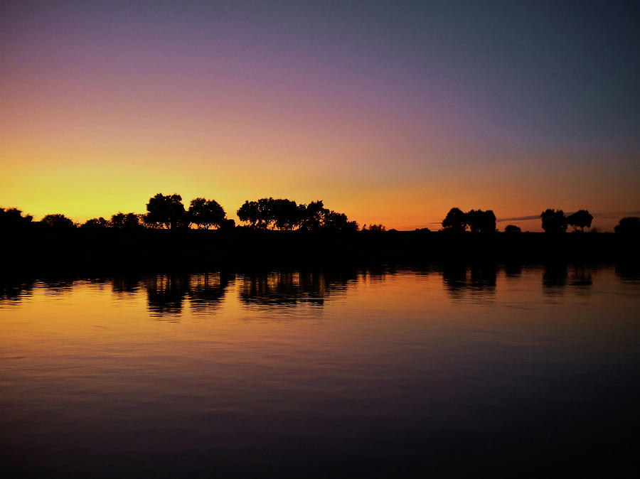 Magical River Sunset  Photograph by Marilyn MacCrakin