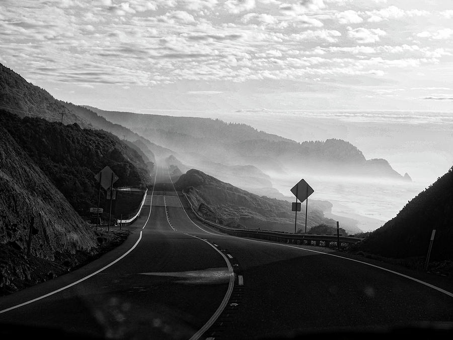 Magical Road on the Oregon Coast Photograph by Rebecca Dru