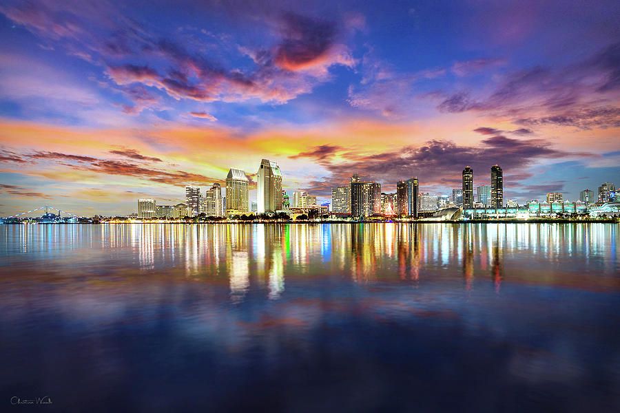 Magical San Diego Sky. Photograph by Christina Woods | Fine Art America