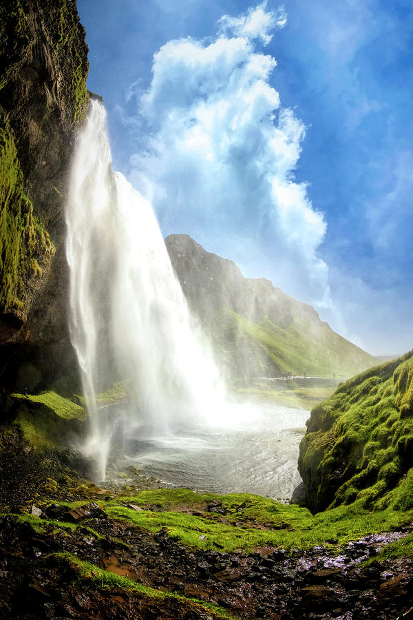 Magical Seljalandsfoss Waterfall Photograph by Debra and Dave Vanderlaan