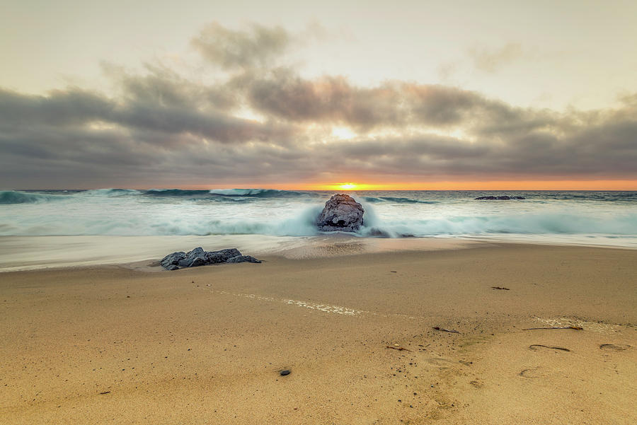 Solitude At Garrapata State Beach Photograph by Joseph S Giacalone