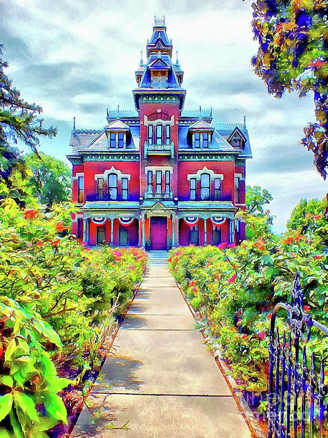 Magical Vaile Mansion Digital Art by Joseph Hendrix