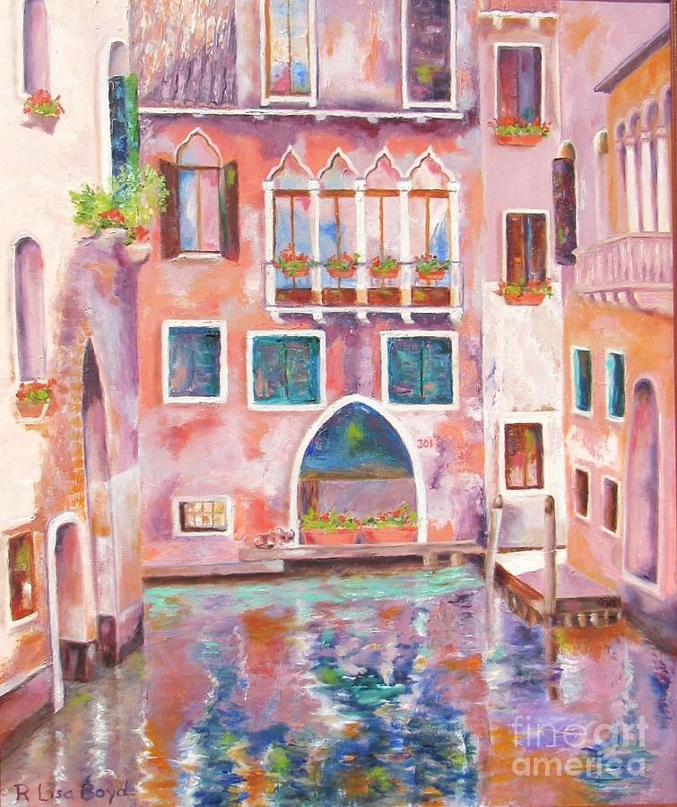 Magical Venice Painting by Lisa Boyd
