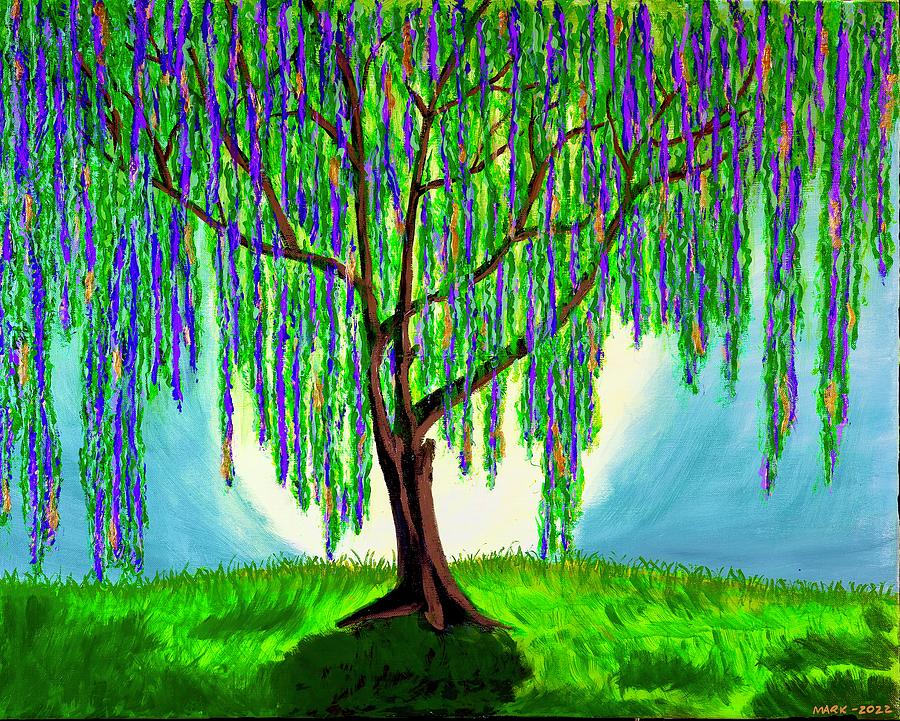 Magical Willow Tree Painting by Mark McGraw - Fine Art America