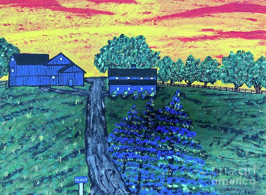 Magleys Farm Painting by Jeffrey Koss