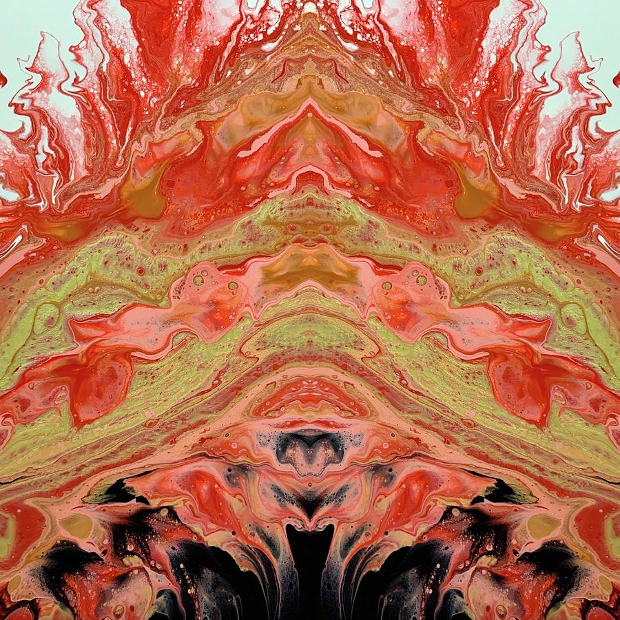 Magma Digital Art by Nicole DiCicco