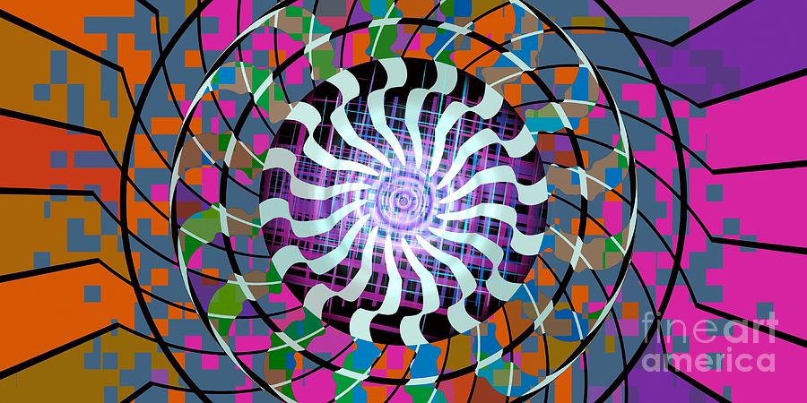 Magnetic Attraction 2 - Abstract Artwork Digital Art by Philip Preston