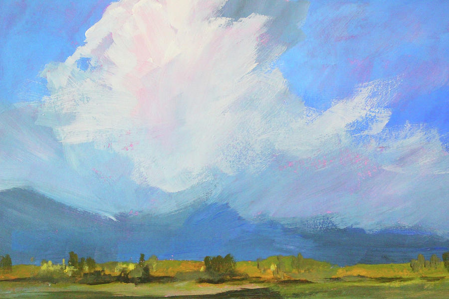Magnificent Cloud Painting by Nancy Merkle