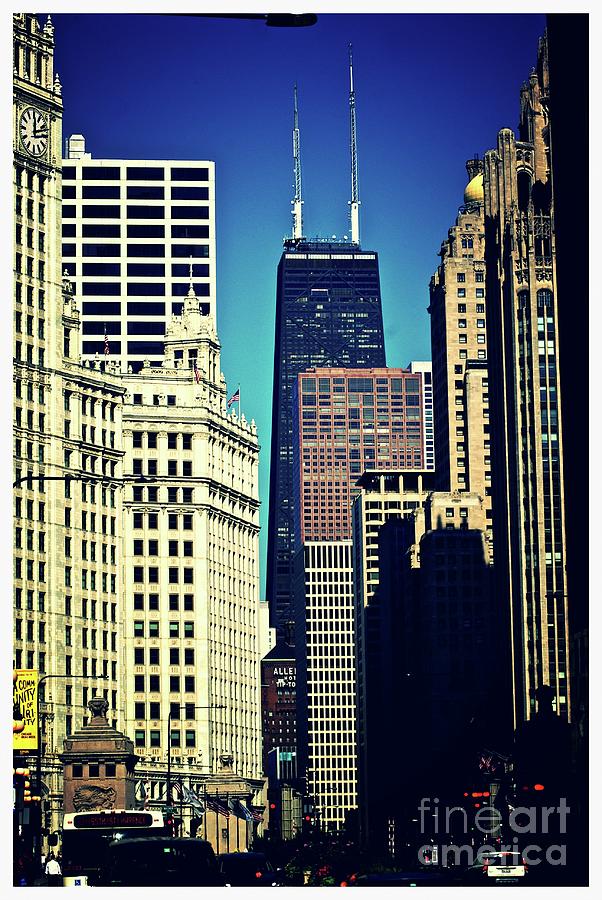 Magnificent Mile Chicago Photograph by Frank J Casella