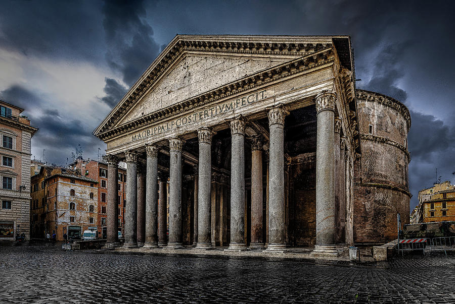 Magnificent Pantheon Photograph by David Downs