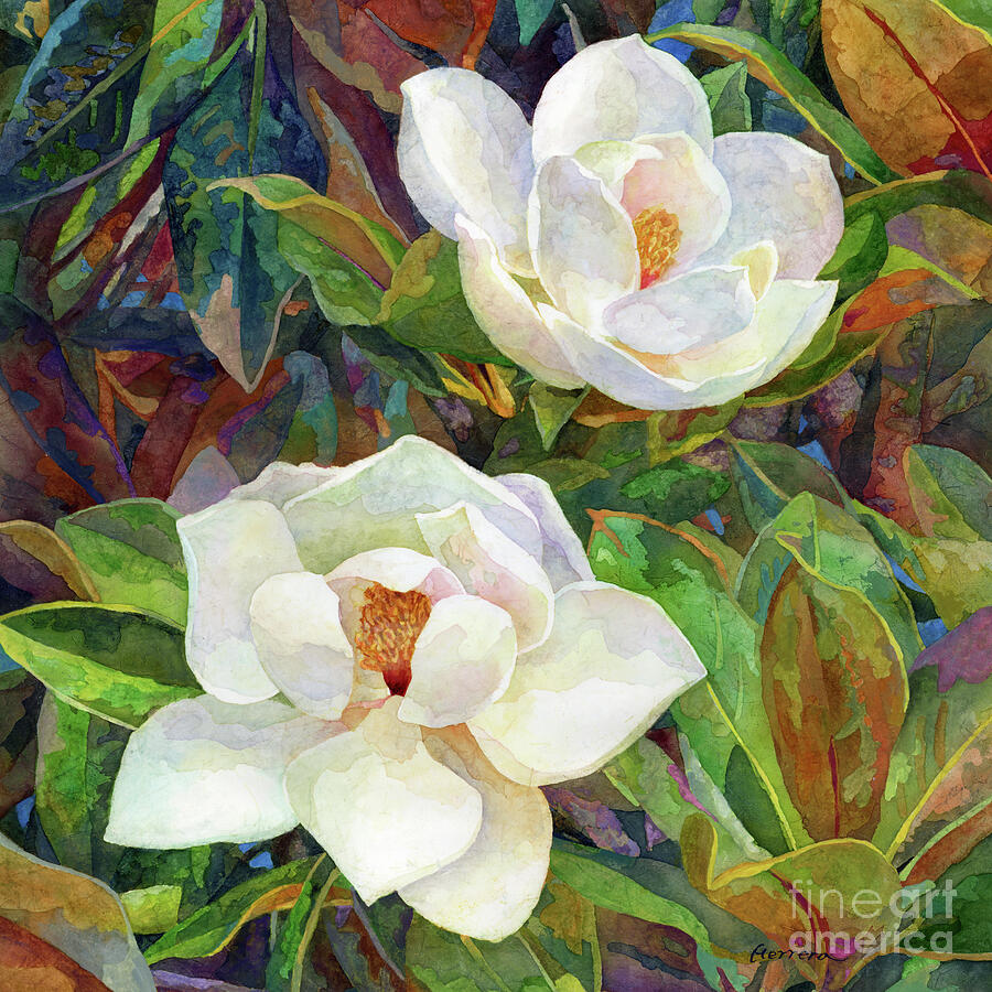 Magnolia Delight - Full Bloom Painting