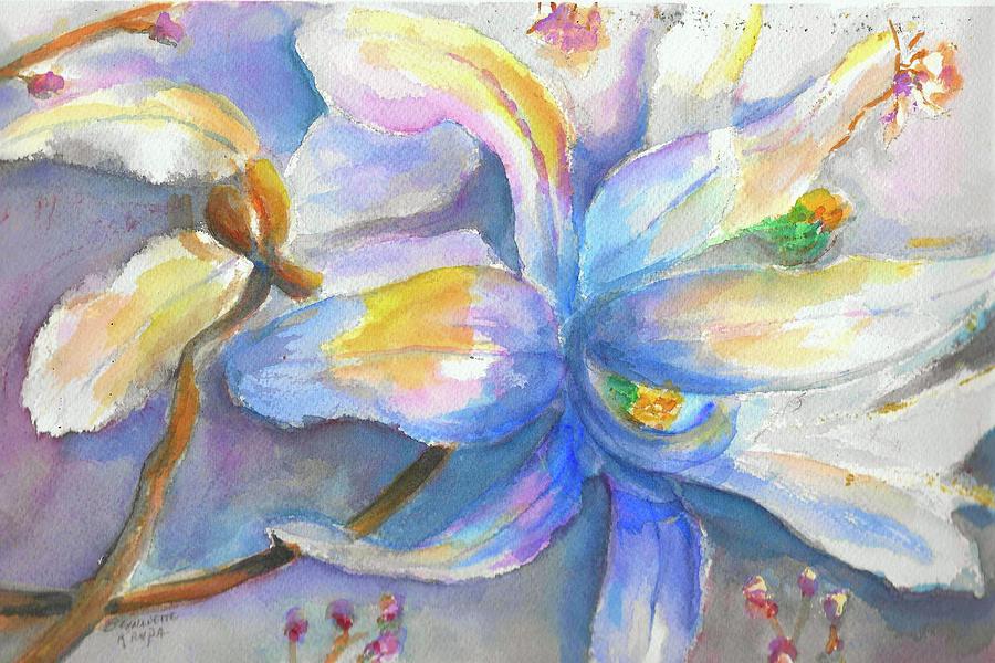 Magnolia II Painting by Bernadette Krupa