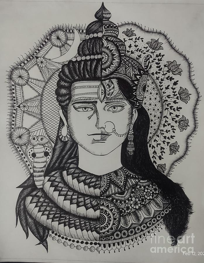 PENCIL DRAWING ART | Drawing mahadev for this Mahashivratri special |  Facebook