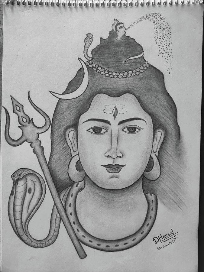 Ashi Creations Mahadev | Mahakal | Bholenath | Standing Lord Shiva Painting  Poster Fully Waterproof with High gloss lamination) for Living  Room,Bedroom,Office,Kids Room,Hall (12*18 Inch,250 GSM Paper : Amazon.in:  Home & Kitchen