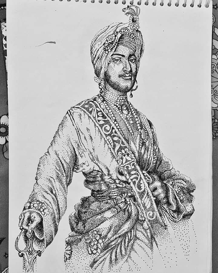 Maharaja Dilip Singh Drawing by Gurinder Singh | Fine Art America