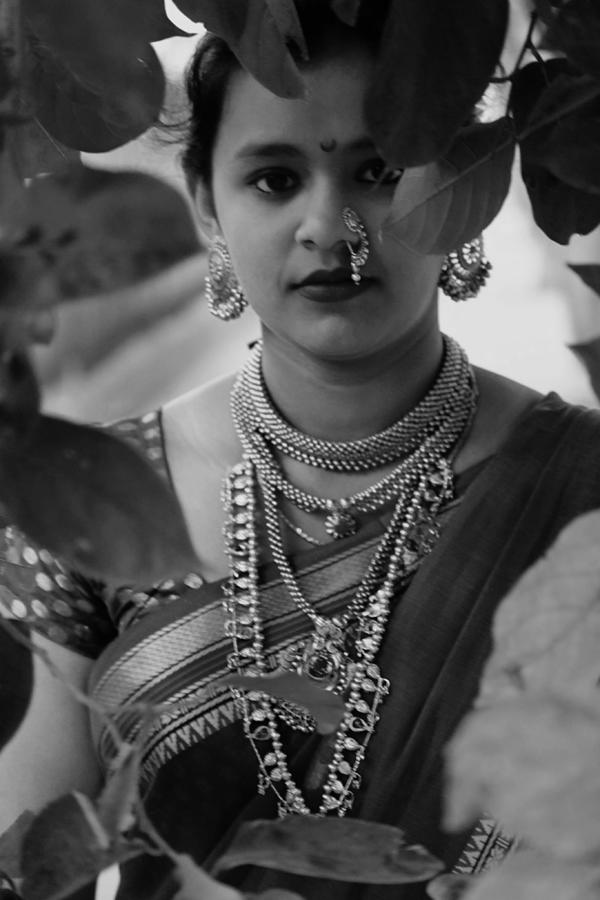 Maharashtrian Girl Photograph by Krishna Jagtap | Fine Art America