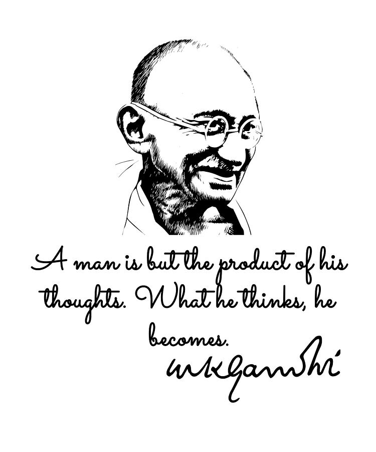 Download HD How To Draw Mahatma Gandhi - Mahatma Gandhi Drawing Easy  Transparent PNG Image - NicePNG.com