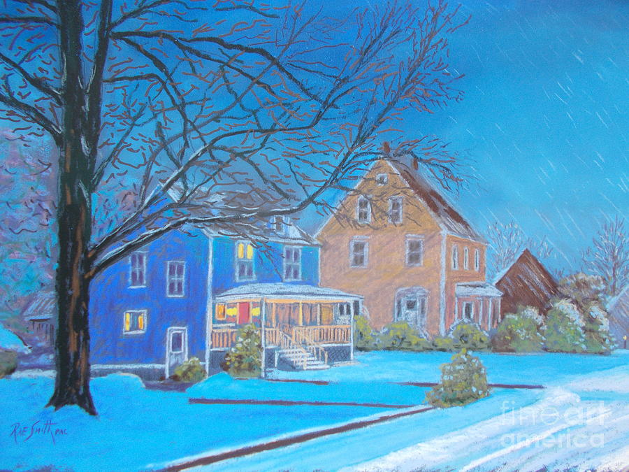 Mahone Bay  Pastel by Rae  Smith PAC