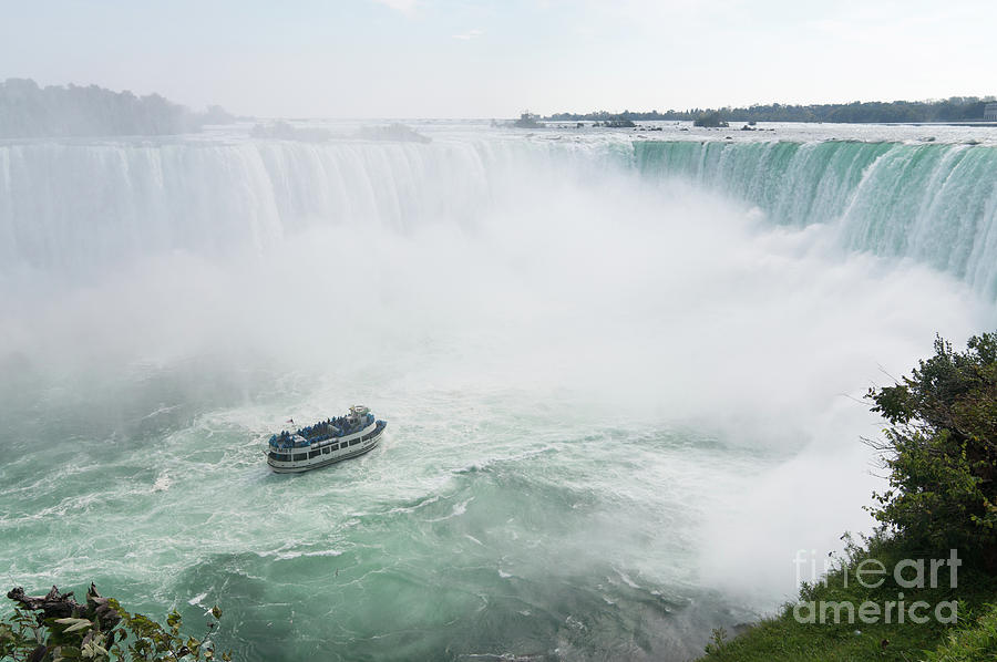 Maid of The Mist, Niagara Falls Photograph by Bryan Attewell