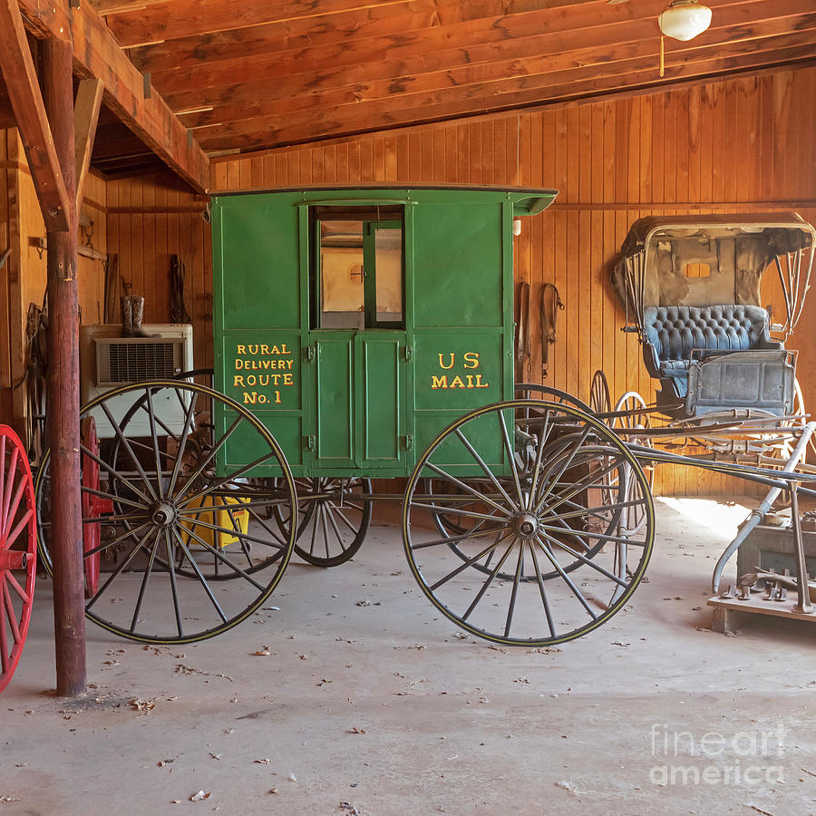 Mail Wagon Photograph by Jim West