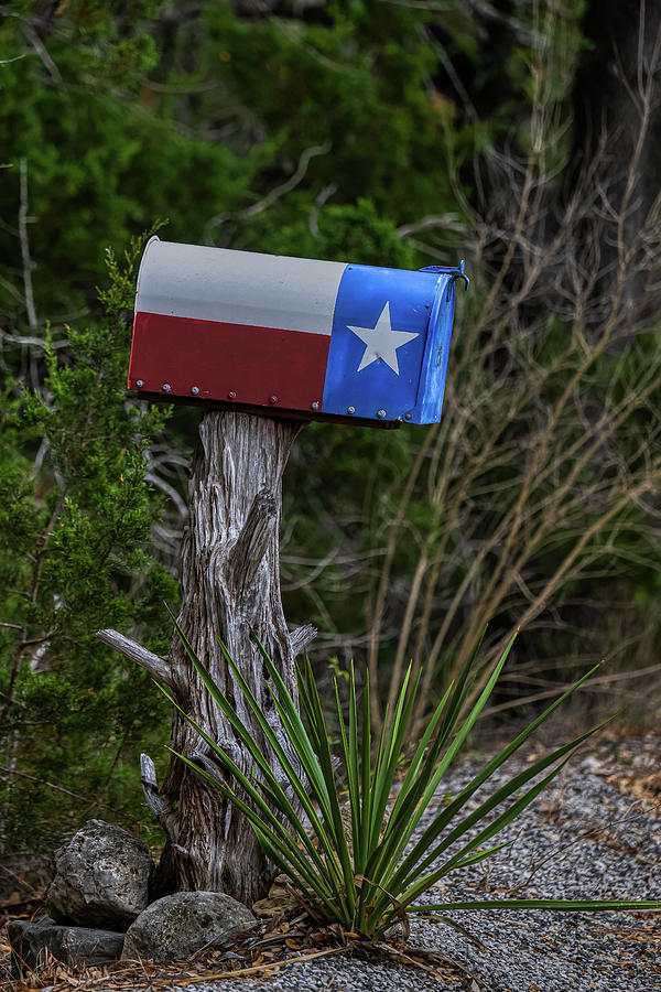 Mailbox Texas Style Photograph by Paul Freidlund
