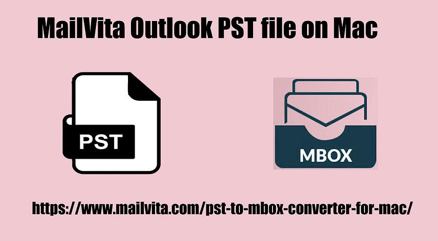 MailVita Outlook PST File on Mac Mixed Media by Reece Bill