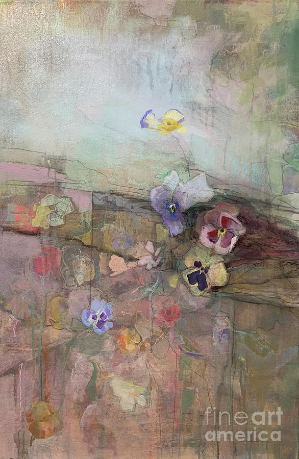 Spring Painting - Maimie by Kimberly Santini