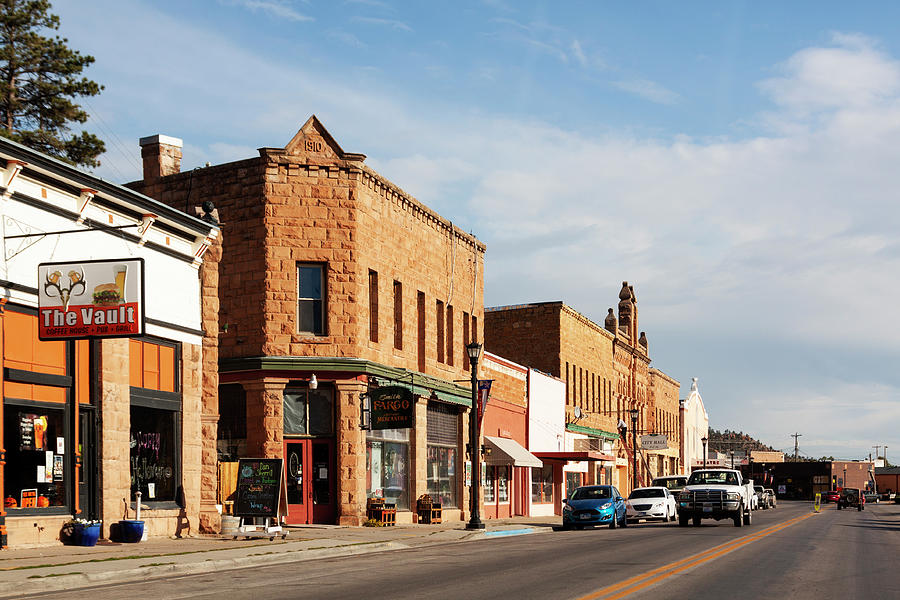 Main street Custer, South Dakota Photograph by Tatiana Travelways ...