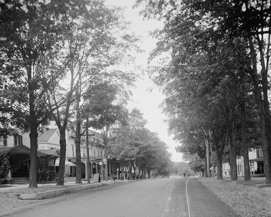 Main Street, Lake New York, 1910s Photograph by Visions History