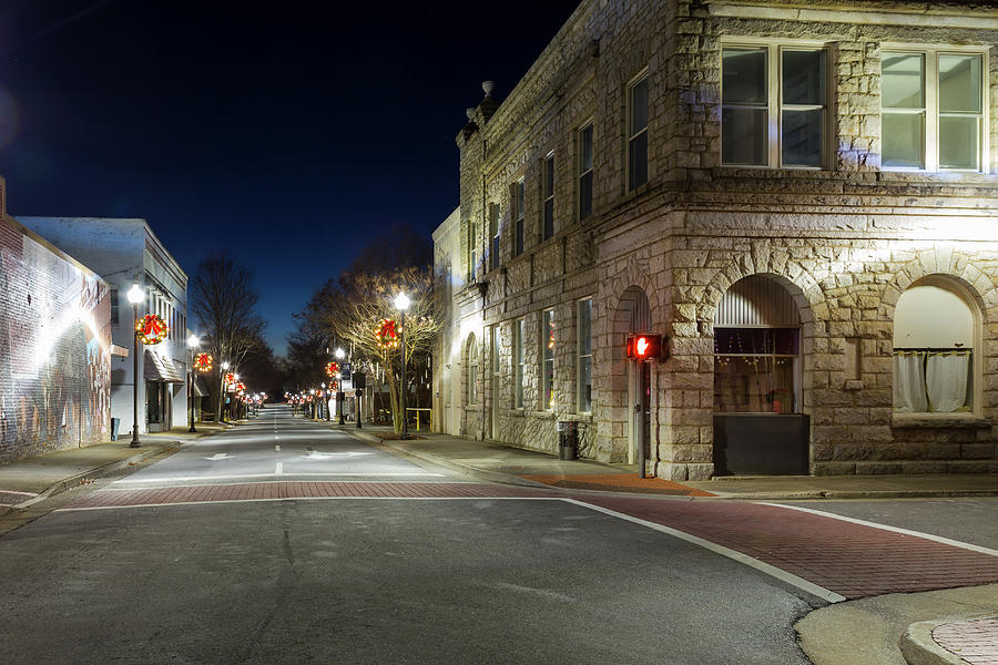 Main Street Martinsville Looking East Photograph by Tim Wilson Pixels