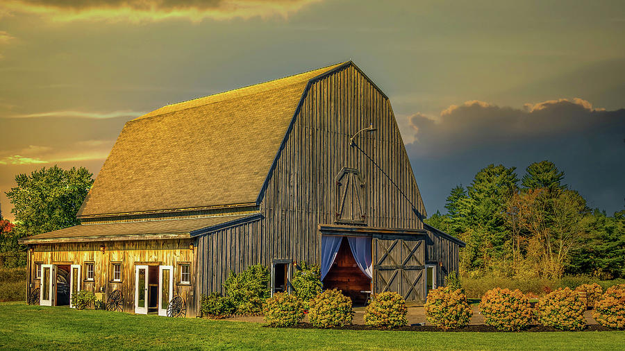 Maine Barn 9206 Photograph by Guy Whiteley