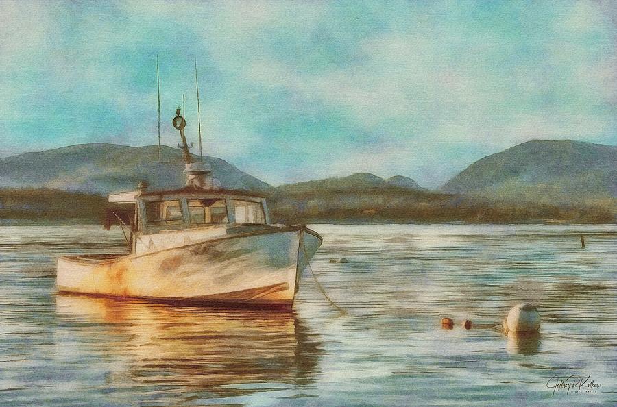 Maine Boats 1 Painting