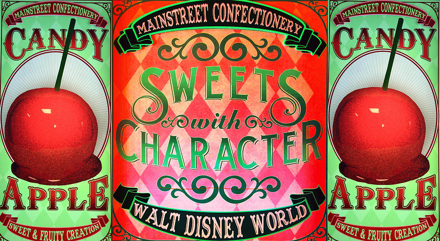 Mainstreet confectionery signs Photograph by David Lee Thompson