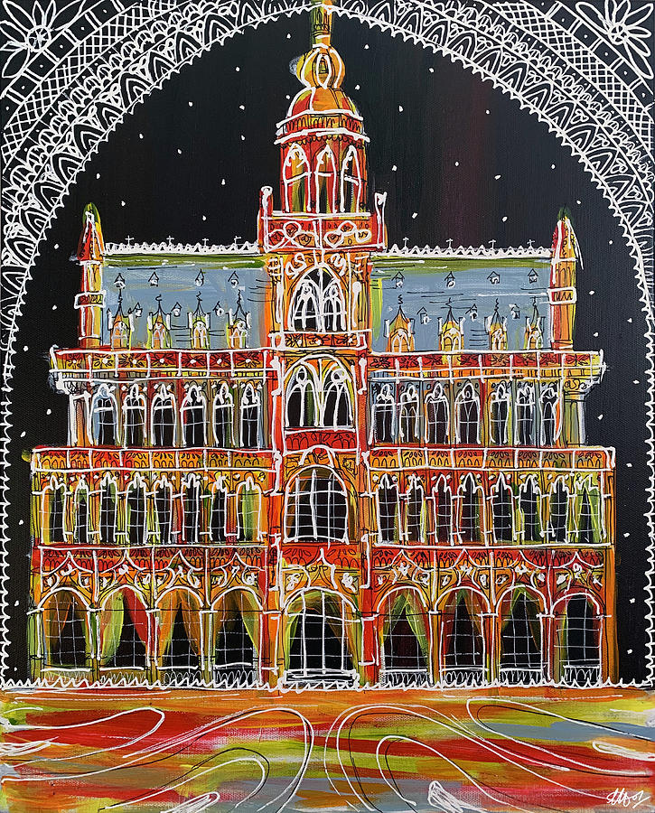 Maison du Roi II Painting by Laura Hol