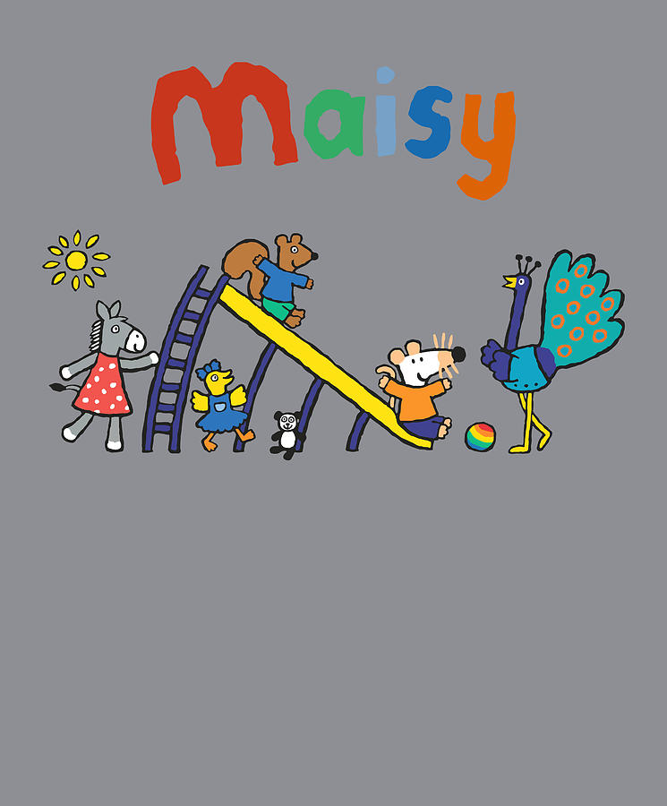 Maisy on the Playground with Friends Digital Art by Connor Williams ...