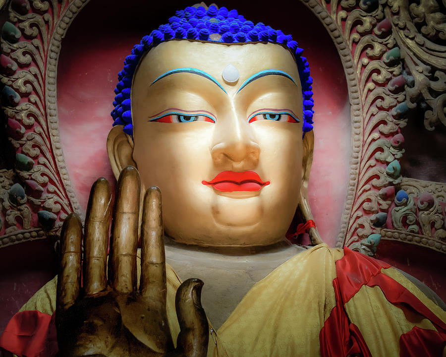 Maitreya Photograph by Murray Rudd