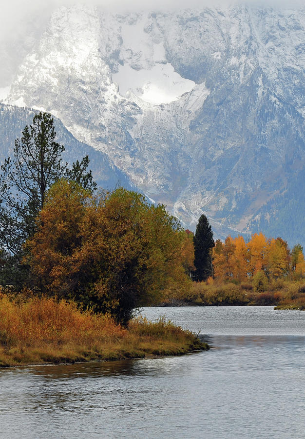 Majestic Autumn in Grand Teton National Park Photograph by Bruce Gourley