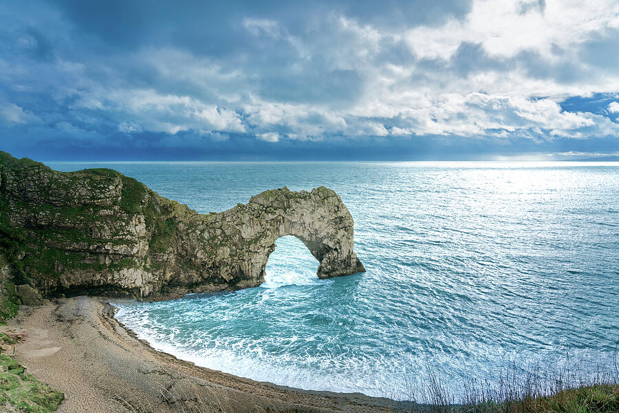 Majestic Durdle Door Under Dramatic Skies Photograph by John Wright Majestic Durdle Door Under Dramatic Skies Photograph by John Wright