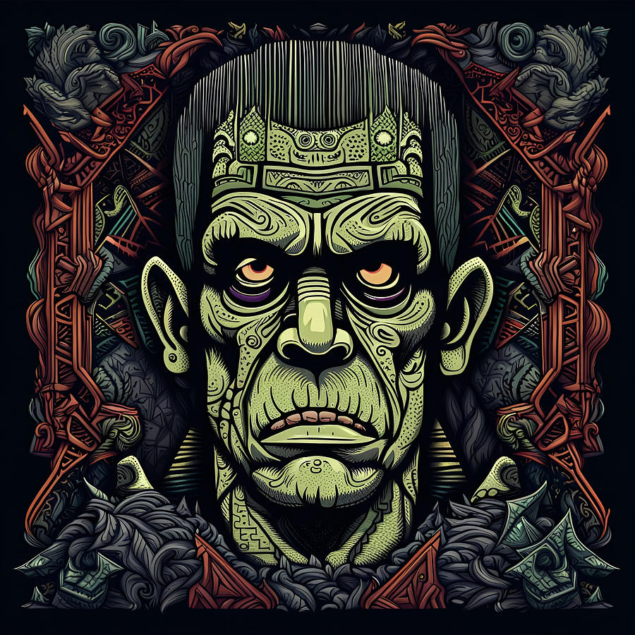 Majestic Frankenstein Monster Digital Art by Dujuan Robertson