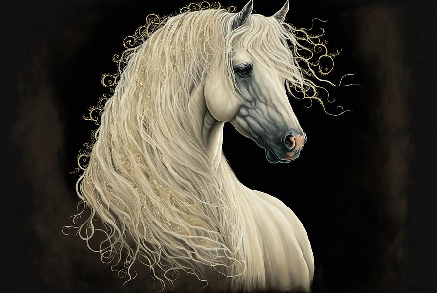Majestic Goddess Horse II Photograph by Athena Mckinzie