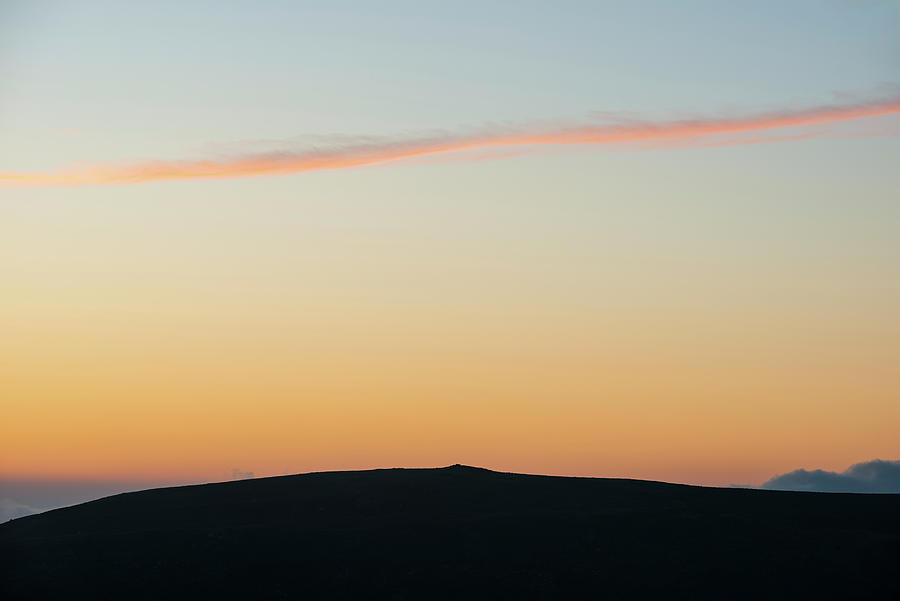 Majestic Landscape Image At Sunset Over Dartmoor National Park I Photograph