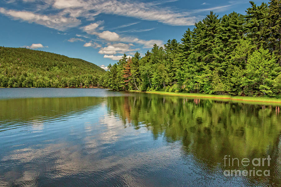 Majestic Lower Hadlock Pond  Photograph by Elizabeth Dow