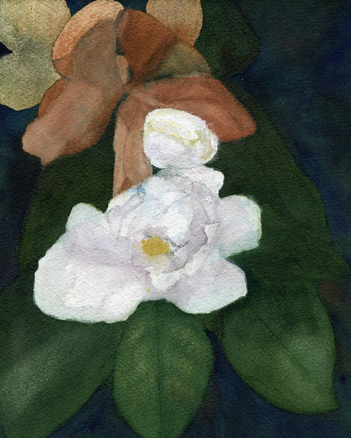 Magnolia Movie Painting - Majestic Magnolia by Elizabeth Reich