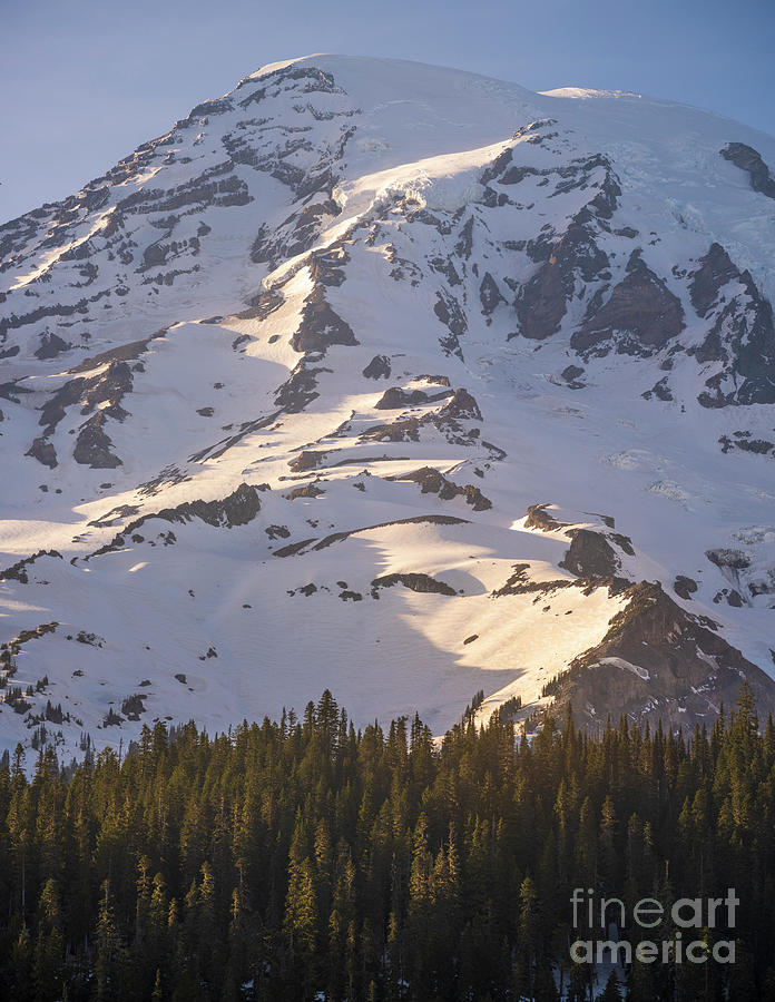 Majestic Mount Rainier Photograph