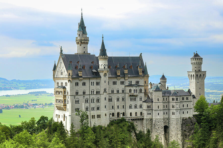 Neuschwanstein Castle - A Fairytale in the Bavarian Alps Photograph by Brigitte Blanchette Thompson Neuschwanstein Castle - A Fairytale in the Bavarian Alps Photograph by Brigitte Blanchette Thompson
