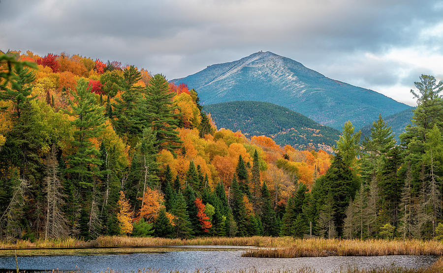 Fall Photograph - Majestic Peak Of Whiteface Mountain by Mark Papke