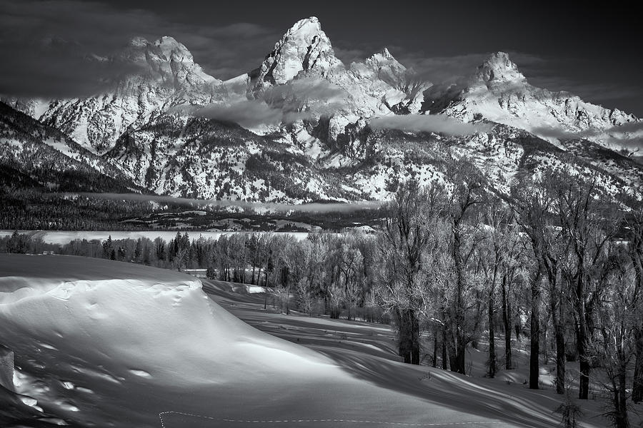 Majestic Peaks Photograph by Darren White