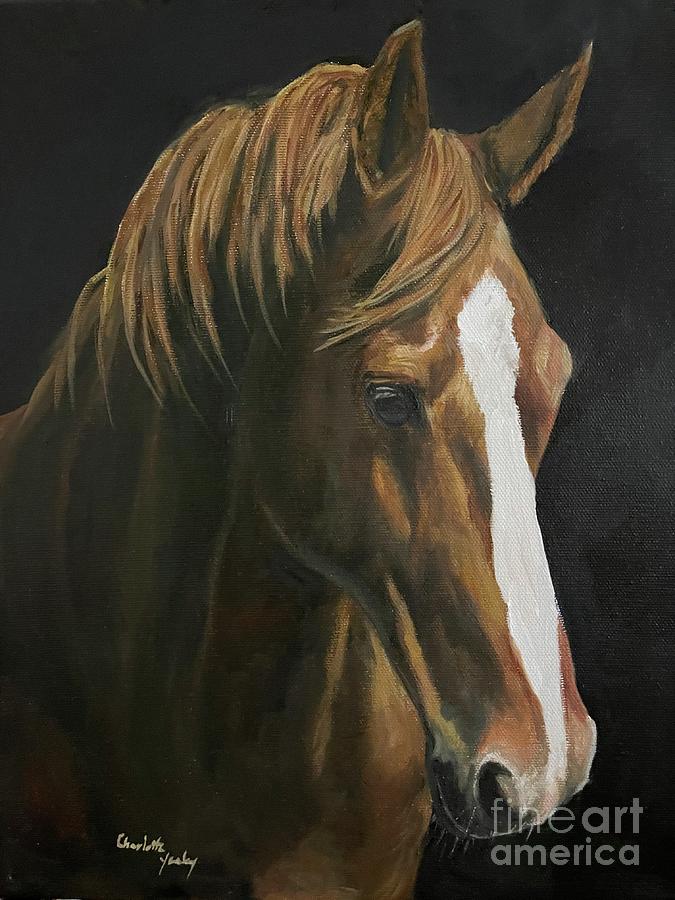 Majestic Steed Painting by Charlotte Yealey