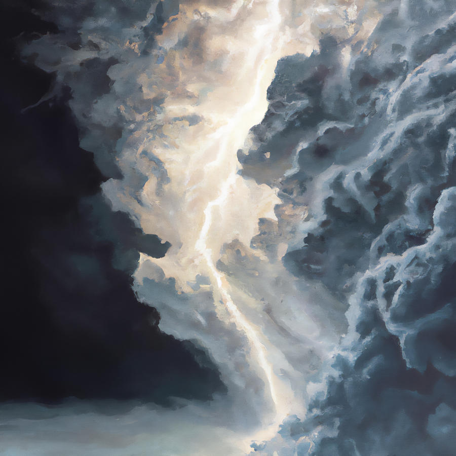 Majestic Storm Digital Art by Patrick Oleksy - Fine Art America